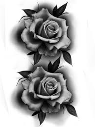Pin By Georgina May On Tattoo Rose Tattoos For Men Realistic Rose Tattoo Black Flowers Tattoo