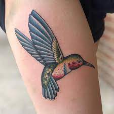 Pin By Alejandra Rivera On New Skin Tattoos Hummingbird Tattoo Traditional Hummingbird Tattoo