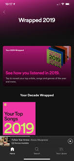 If you need to, log into your account. Spotify Wrapped 2019 See Top Songs Of Year Decade