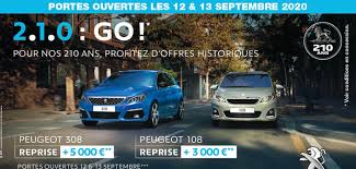 Des Offres De Reprise Exclusives Pour Feter Les 210 Ans De Peugeot Meuz Info