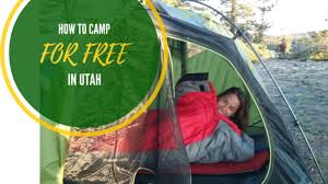 Lugares para acampar en utah. How To Camp For Free In Utah Girl On A Hike