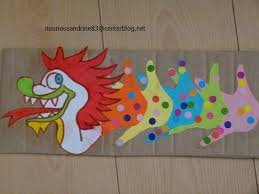 Activite Manuelle Le Dragon Activite Manuelle Dragon Activite Manuelle Chine Activite Manuelle Asie