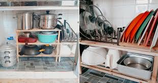 Macam mana kalau dah kemas tapi tetap berselerak dan tidak cantik? Atur Barangan Dapur Guna Rak Kasut Idea Wanita Ini Praktikal Dan Jimat Impiana