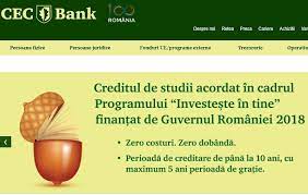 Programul „investeste in tine este un program guvernamental care are ca obiect acordarea unui credit persoanelor fizice cu varsta cuprinsa intre 16 si 26 de ani care sunt cuprinse in sistemul de invatamant sau care efectueaza cursuri de specializare. Rectorul Nu Vrea Sa Semneze Adeverinta De Student Pentru Un Credit De Studii Prin Programul Investeste In Tine De La Cec Bank Ce Pot Sa Fac