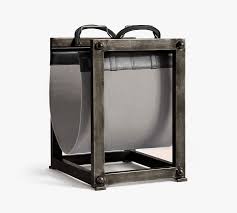 Four tools featuring brushed steel handles hang from an architectural stand, featuring clean lines and pristine form. 17 Best Fireplace Accessories And Tools For 2021 Architectural Digest