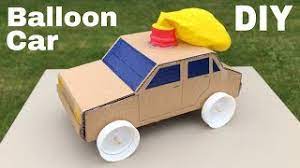 What does a balloon in a car do? How To Make Amazing Balloon Powered Car Air Car Youtube