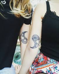 Best Friend Yin And Yang Tattoo Friend Tattoos Wrist Tattoos For Guys Rose Tattoos For Men