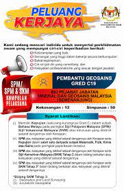 Ketua pengarah jmg, datuk yunus abdul razak berkata, pembinaan telaga tiub yang. Iklan Jawatan Kosong Jabatan Mineral Dan Geosains Malaysia Jobs Hub