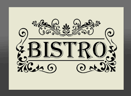 Bistro French Style Shabby Chic Mylar Stencil A4 297x210mm Wall Art Furniture Stencil Fabric Stencil Amazon French Stencil Patterns Stencil Fabric Bistro