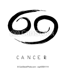 Cancerians can create a space of harmony and happiness for all. Zodiac Signs 12 Zodiac Sign Cancer Isolated On White Background Design Element For Flyers Or Greeting Cards Canstock