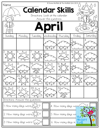 April No Prep Packet Kindergarten Distance Learning Teaching Math Teaching Kindergarten Math Center Activities