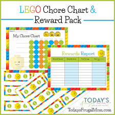 free lego chore chart reward pack tanners board chore