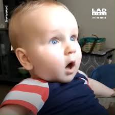 These dads shaved their beards and their babies didn't know how to react  😳😂