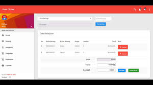 Aplikasi persediaan stok barang merupakan sebuah aplikasi yang dibuat dan dikembangkan dengan menggunakan bahasa pemrograman php dan database manajemen sistem menggunakan mysql. Sourcecode Aplikasi Point Of Sale Pos Penjualan Barang Dengan Php Mysqli Dan Bootstrap Youtube