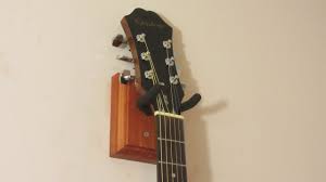 You simply mount in on a wall and the task is done. How To Make A Guitar Wall Mount Youtube
