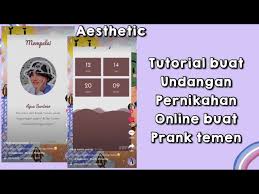 Undangan walimatul hamil image source: Cara Buat Undangan Pernikahan Online Buat Prank Temen Pernikahan Kamu Dengan Bias Kamu 2021 Youtube