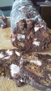 Un Saucisson Au Chocolat Sophie S Way Saucisson Au Chocolat Gateau Simple Et Bon Saucisson