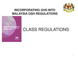 In 1963 malaysia was formed and, at that time, there were altogether three different statutes. Ppt Incorporating Ghs Into Malaysia Osh Regulations Powerpoint Presentation Id 3140772