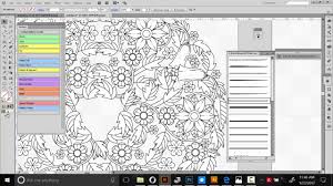 Create a new layer using ctrl+l, above the layer 1 and name it symbol 2. Part 1 Coloring Book Illustrations Youtube