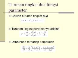 Siapa fungsi yang merupakan derivatif? Derivatif Turunan Lanjutan Ppt Download