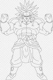 Resultado de imagen para broly para colorear dragon ball super art dragon ball image dragon ball art. Goku Vegeta Bio Broly Gohan Cell Goku Putih Satu Warna Png Pngegg
