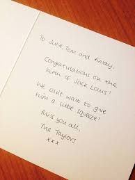Many people choose to send a card for the birth of a new baby. What To Write In A New Baby Boy Card Uk