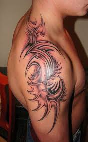 Pin By Jack Jack On Tattoo S Men Cool Shoulder Tattoos Tribal Tattoos For Men Mens Shoulder Tattoo