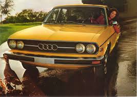 Image result for Rallye Yellow 1976 Audi