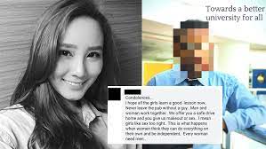 We did not find results for: M Sia Medical Student Allegedly Made Sexist Comments About M Sian Actress Who Died In Car Crash Mothership Sg News From Singapore Asia And Around The World