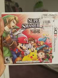Super Smash Bro 3ds Case Included 2 Smash Bros Video Games Amp Consoles Video Games Ebay Super Smash Bros 3ds Smash Bros Nintendo 3ds Games