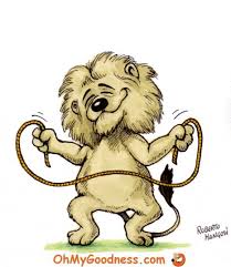 Go after a leo and they'll laugh and scoff, go after their loved one, and prepare to run for your life. Ohmygoodness Com Funny Ecards Animated Skipping Leo
