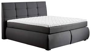 Ein boxspringbett besteht für gewöhnlich aus drei komponenten, die perfekt aufeinander abgestimmt sind: Boxspringbett 160 X 200 Anthrazit Online Finden