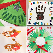 Download 24 Christmas Handprint Crafts For Kids Cards Ornaments And More PSD Mockup Templates