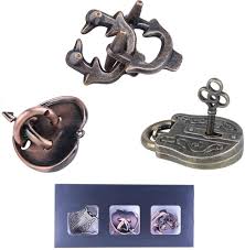 How do you unlock a push and twist door lock without the hole? Buy Brain Teaser Puzzle 3d Unlock Interlocking Puzzle Metal Hole Lock Adult Educational Toy Puzzle Iq Puzzle Blue Online In Hungary B092vkxhs2