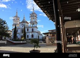 The Church Of San Cristobal In Mazamitla Jalisco Mexico Stock Photo Alamy