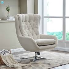 Plz contact us for many more designs & defrnt colors. Maia Kd Fabric Swivel Chair Cardiff Cream In 2020 Chair Wholesale Furniture American Furniture