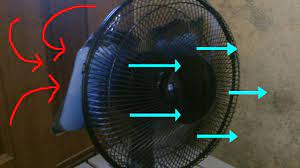How to make your fan blow colder. Simple Diy Ac Space Cooler Desk Fan W Ice Packs Ez Diy Fan Conversion Youtube