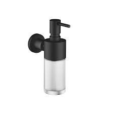 Maybe you would like to learn more about one of these? Tara Black Matte Accessories Soap Dispenser Wall Mounted