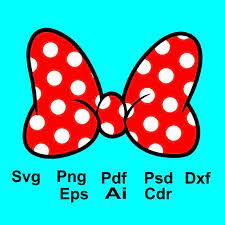 Minnie Mouse Bow Svg Minnie Mouse Bow Clipart Minnie Mouse Dxf Png Pdf File Minnie Mouse Bow Silhouette Cricu Minnie Mouse Bow Bow Clipart Disney Clipart