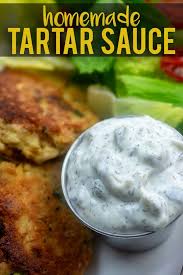Homemade Tartar Sauce Recipe Homemade Tartar Sauce Condiment Recipes Sauce Recipes
