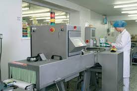 Cintex, sentry, automatic, stainless steel, conveyor through metal detector. Quality Demands Drive Technology Ns Packaging