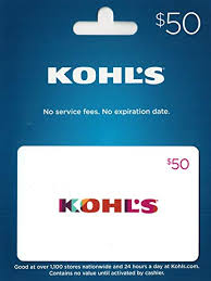 Apply for a my kohl's card, and start saving even more at kohl's today! Amazon Com Kohl S Gift Card 50 Gift Cards