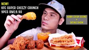 Aisshhh.sayu pulak aku tengok muka. New Kfc Super Cheezy Crunch 9pcs Rm19 90 Eating Show Mukbang W Asmr Crisp Sound Malaysia Youtube