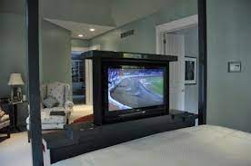 Tv lift cabinet foot of bed how to make a galaxiq co. Bedroom Design Ideas Pictures Remodel And Decor Bedroom Design House And Home Magazine Tv In Bedroom