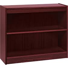 Perfect for your living room or home office. Lorell Panel End Hardwood Veneer Bookcase 36 X 12 X 30 2 X Shelf Ves 110 Lb Load Capacity Mahogany Laminate Wood Veneer Assembly Required Office Outlet