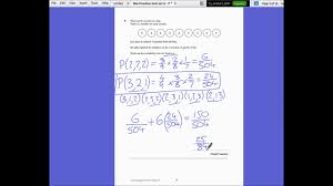 Edexcel Gcse Maths Practice Set 6 Paper 3h Youtube