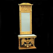 Official account for arising empire. Lot Art Spegel Med Konsolbord Empire Sverige 1800 Tal