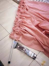 Maybe you would like to learn more about one of these? Diy Langsir Untuk Dapur Tiada Kabinet Guna Kain Harga 2 80 Sahaja Hias My