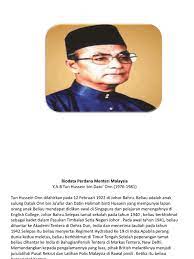Check spelling or type a new query. Folio Sejarah Tun Hussein Onn