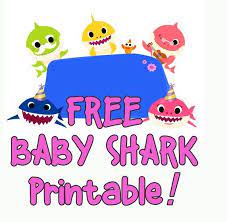 Check spelling or type a new query. Free Baby Shark Partyprintables Shark Theme Birthday Shark Themed Birthday Party Shark Party Decorations